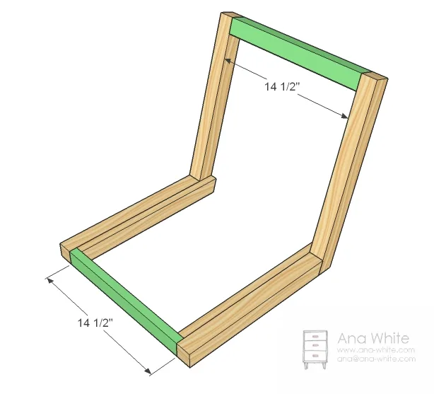 Parson Chair, step 2