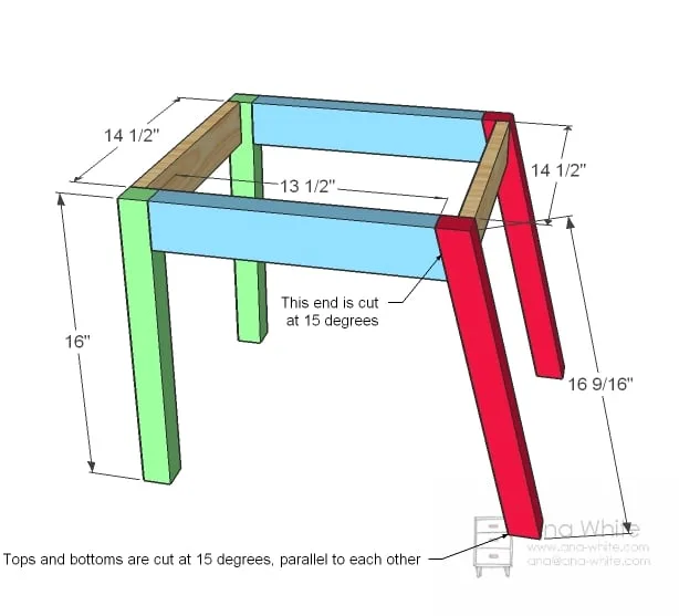 Parson Chair, step 4