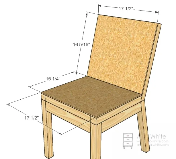 Parson Chair, step 5