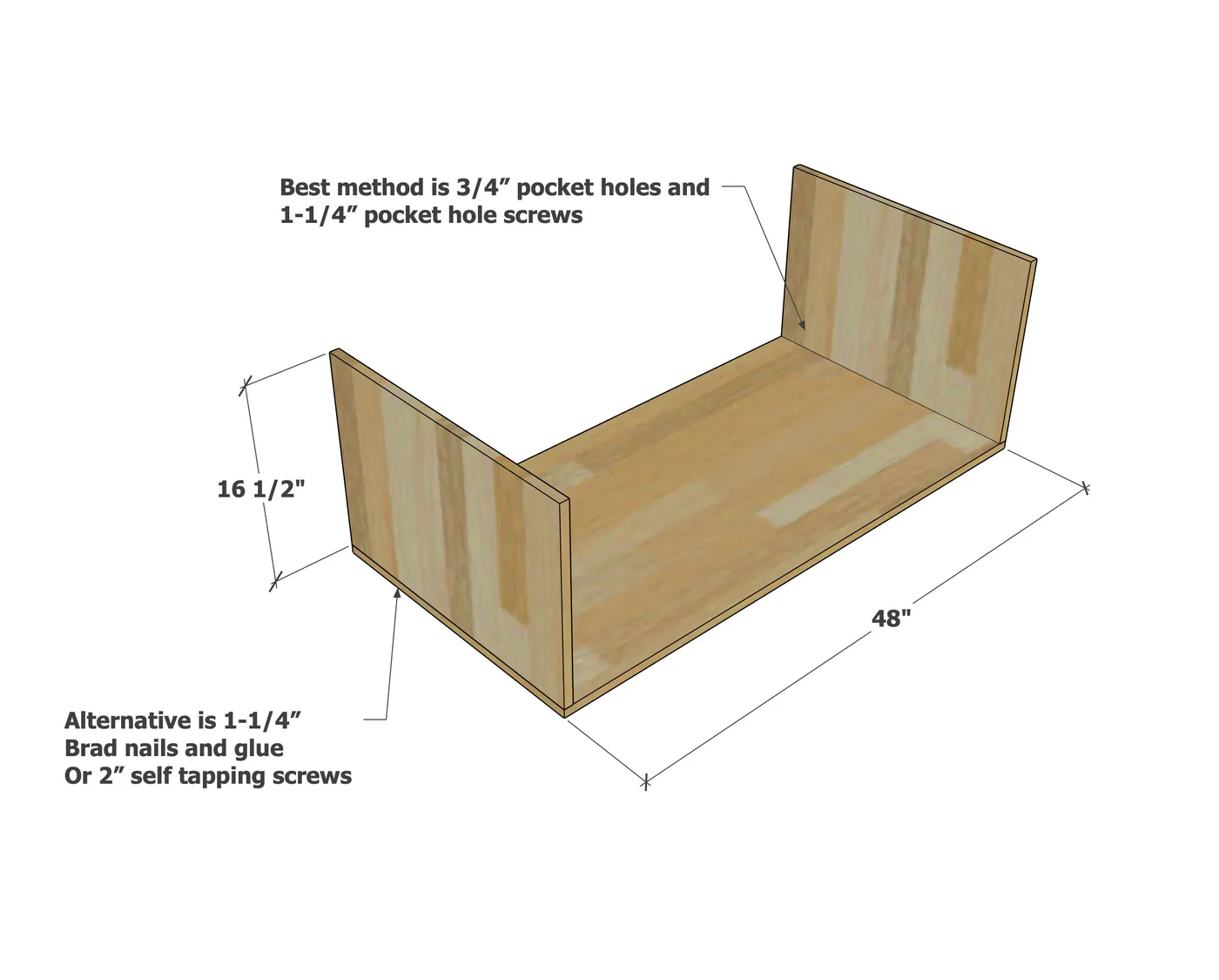 Pine and Plain Collection, step 1