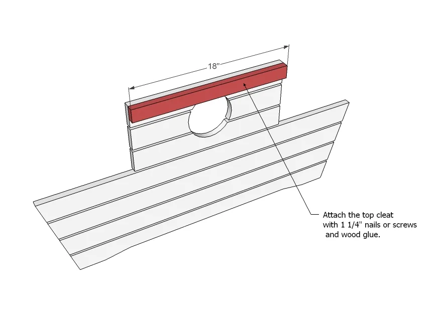 Pirate Picnic Table, step 3