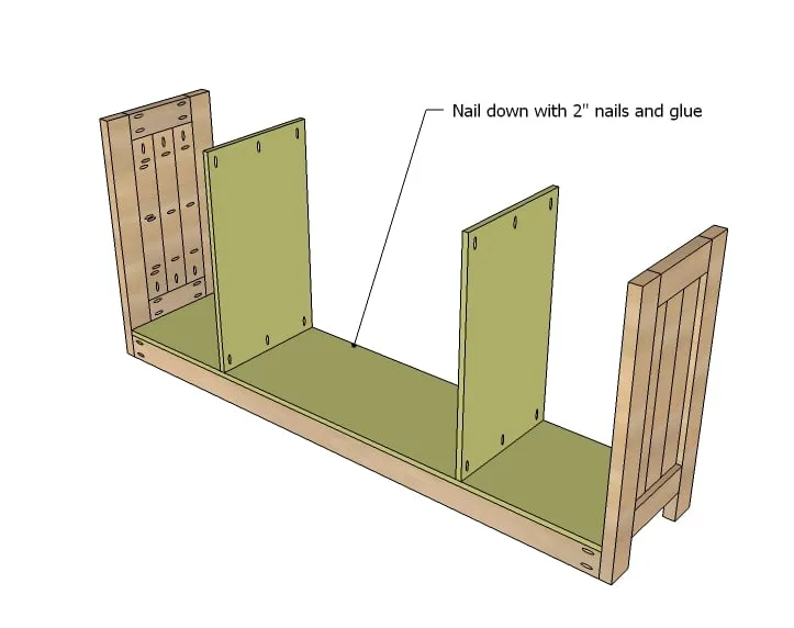 Planked Wood Sideboard, step 4