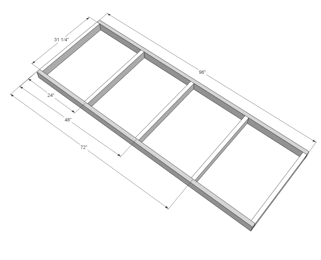 Platform Outdoor Sectional with End Table (part 2), step 1