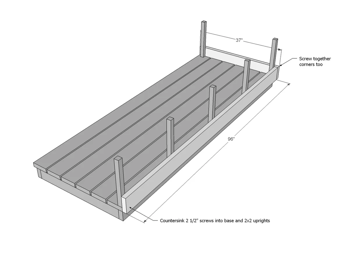 Platform Outdoor Sectional, step 4