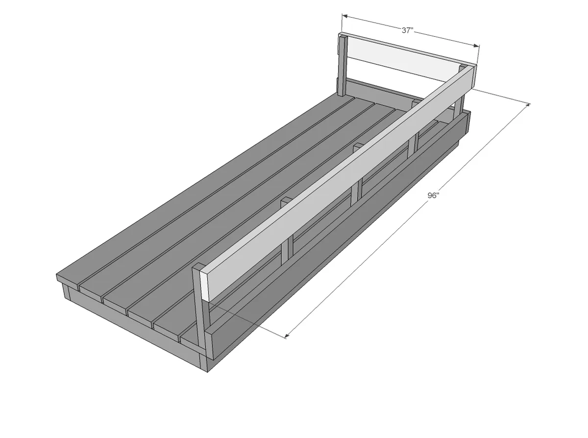 Platform Outdoor Sectional, step 5