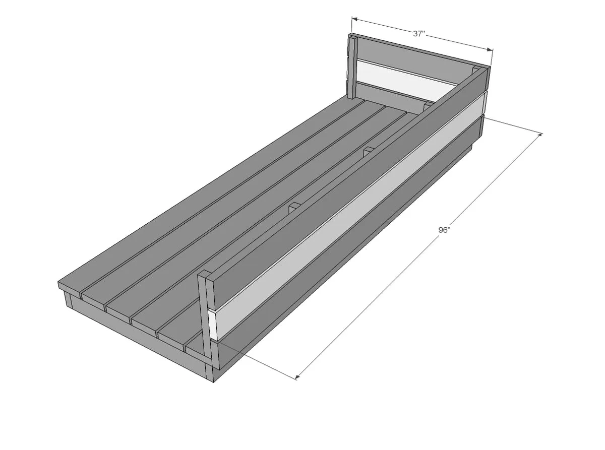 Platform Outdoor Sectional, step 6