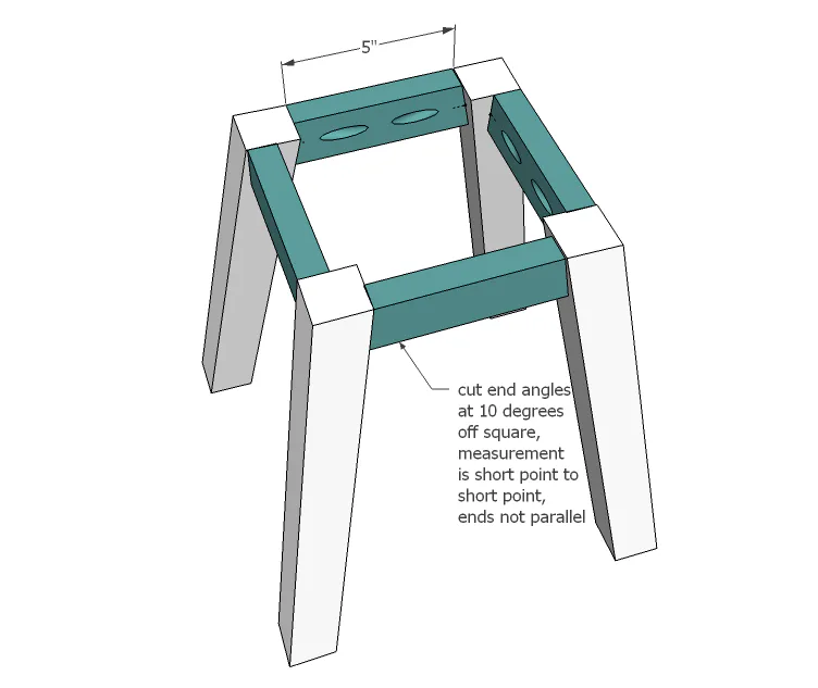 Play Table Stools, step 2