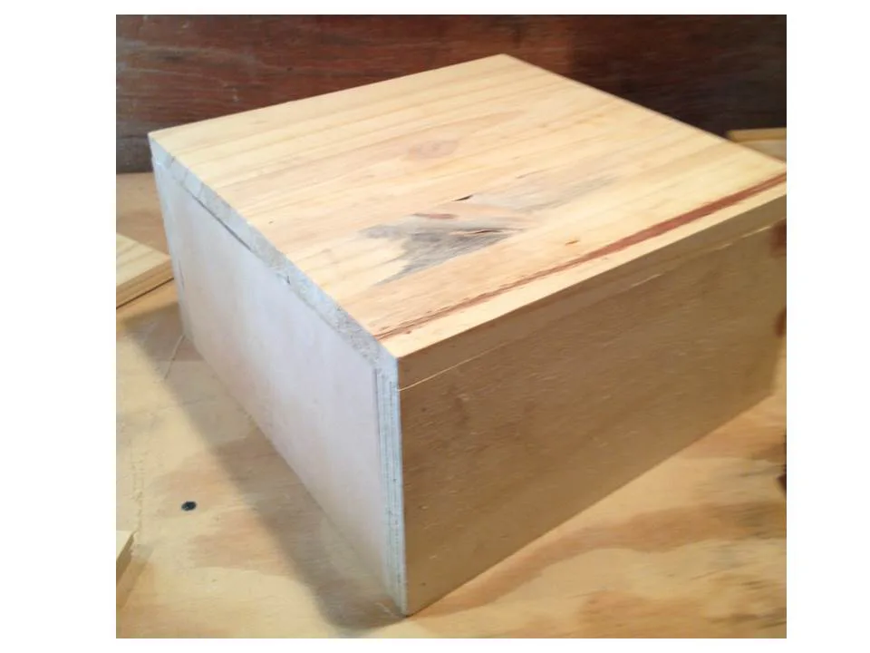 Plywood Gift Crate (man crate), step 2