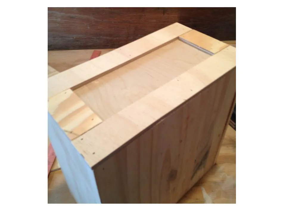Plywood Gift Crate (man crate), step 4