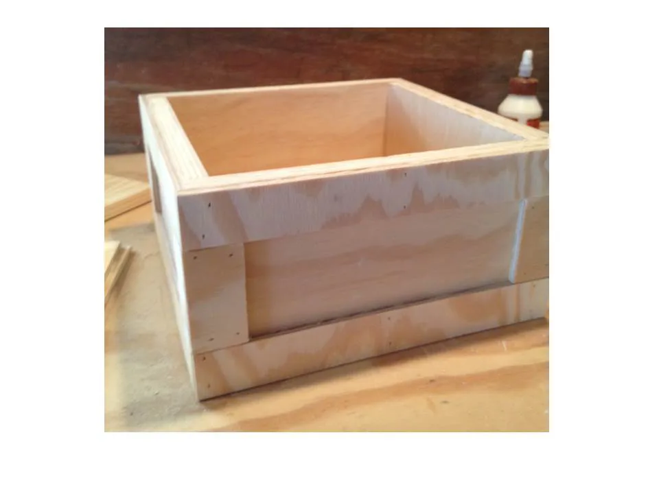 Plywood Gift Crate (man crate), step 6