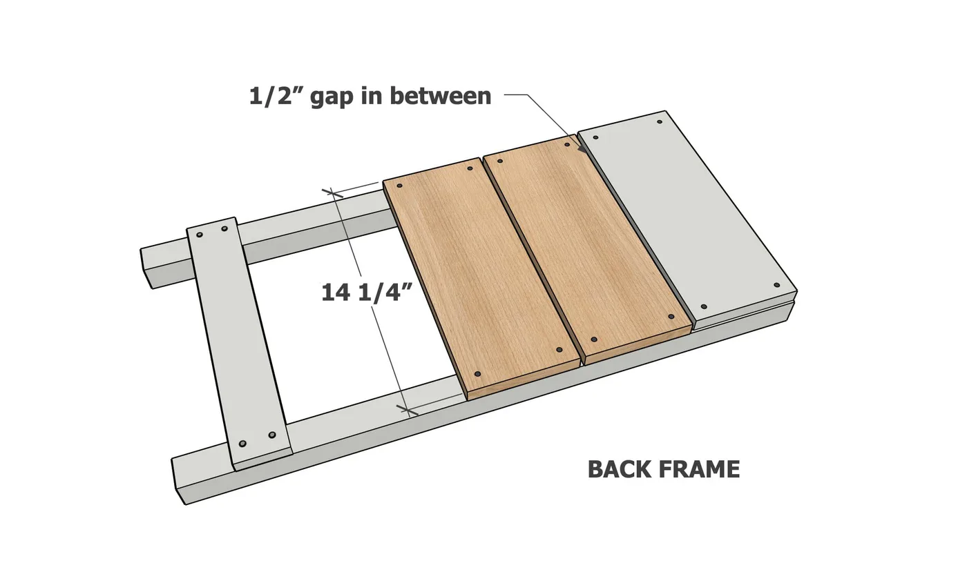 Portable Two Piece Wooden Beach Chair with Free Plans, step 3