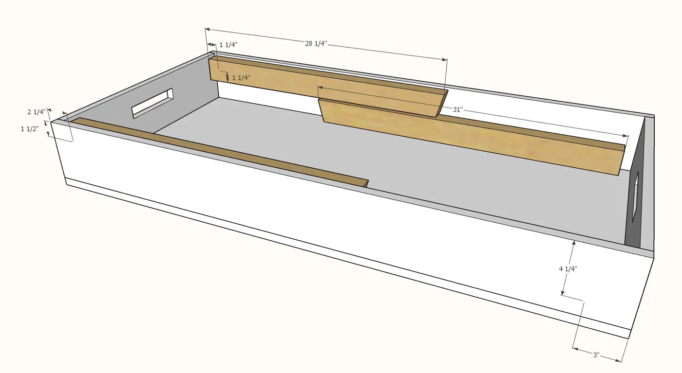 Portable Workbench “Woodshop in a Box”, step 3