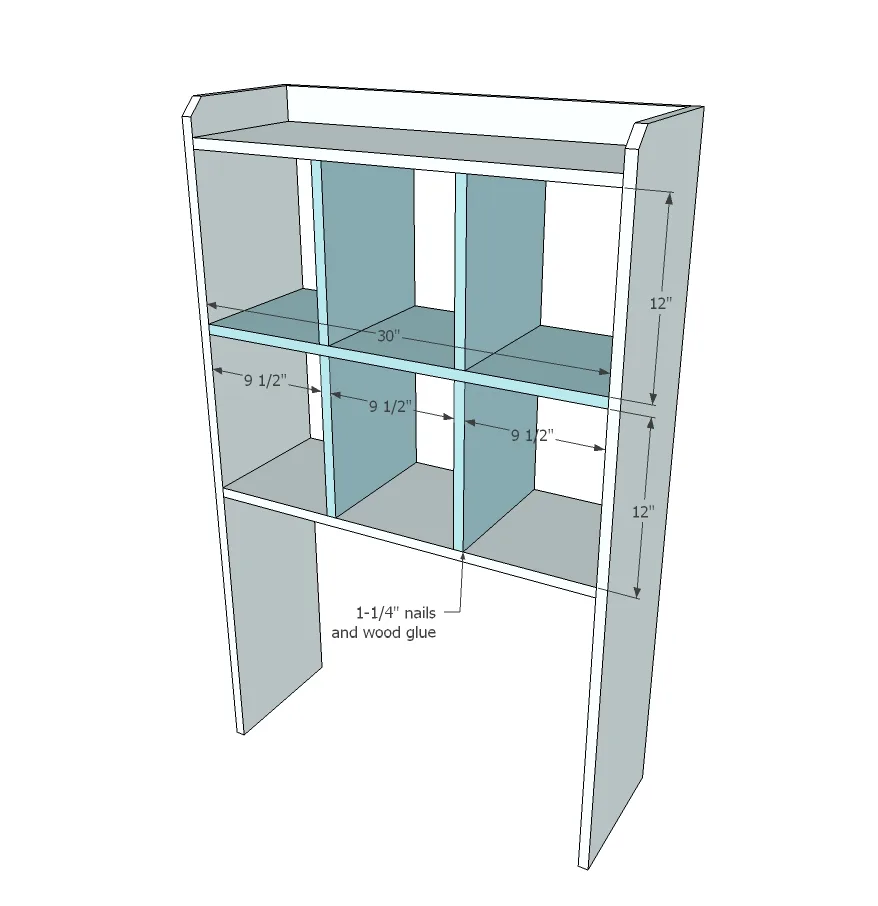 Pretend Play Market with Roll-Out Check Stand, step 3