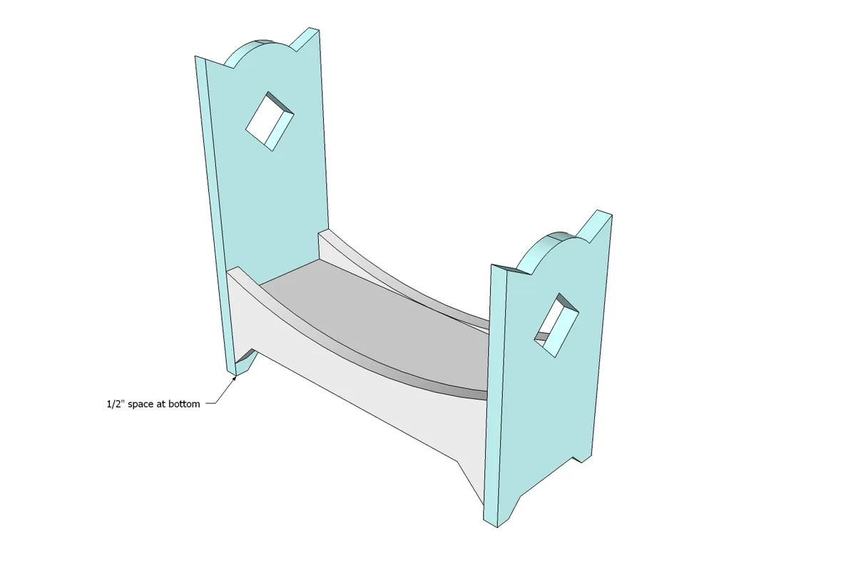 Princess and the Pea Bed, step 4