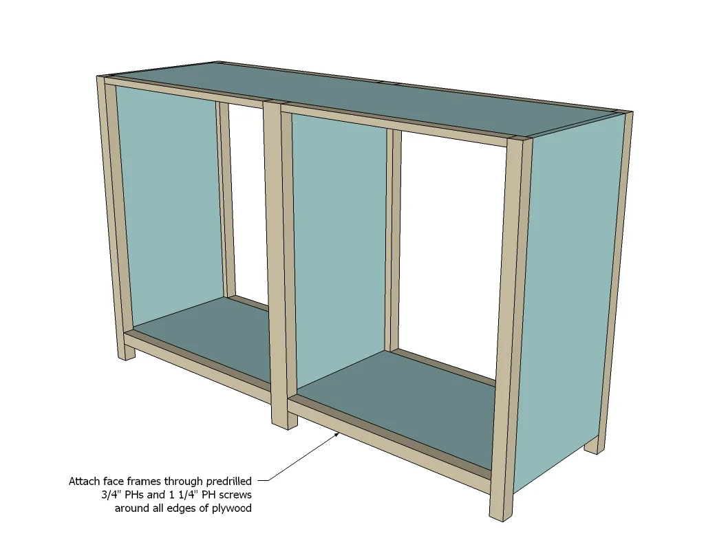 Printer's Console Table, step 4