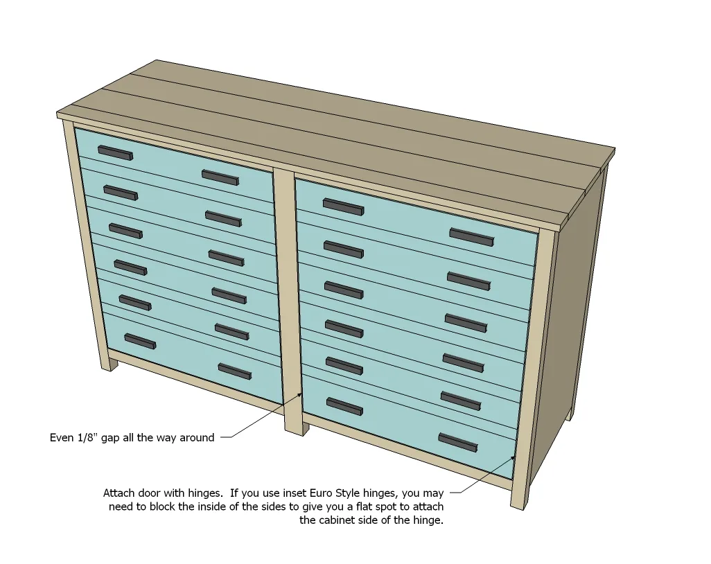 Printer's Console Table, step 6