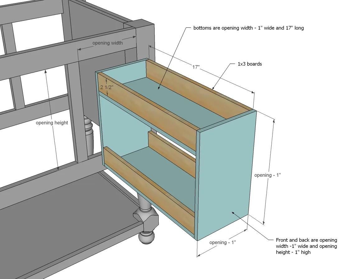 Pull Out Drawers, step 2