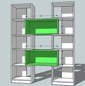 Puzzle Bookcase, step 7