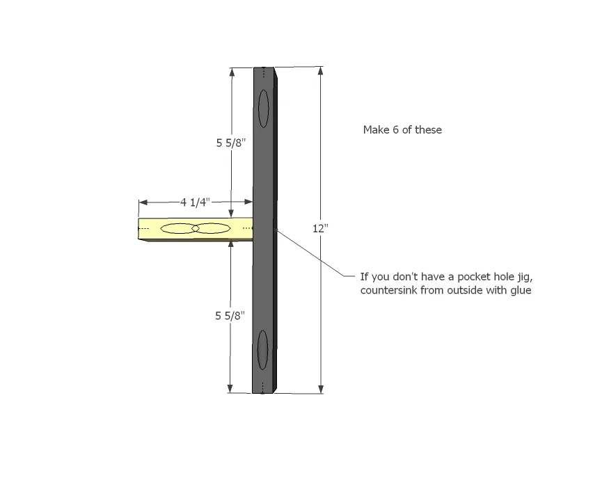Rectangles Day Bed, step 2