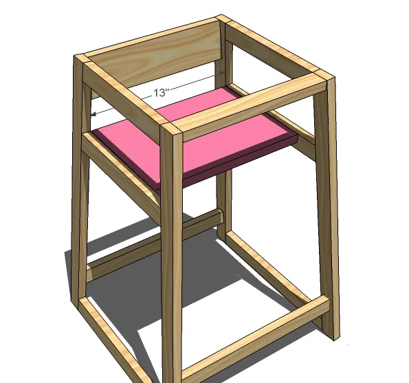 Restaurant High Chair, step 5