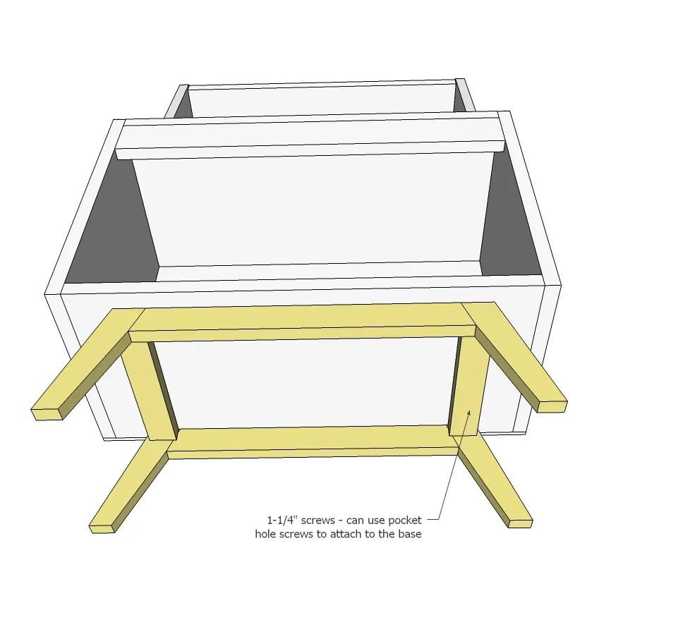 Retro Wood Toy Pretend Play Kitchen Dish Hutch, step 6