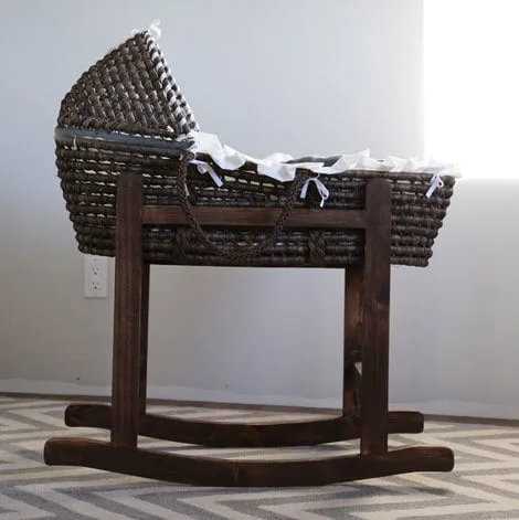 Rocking Moses Basket Stand