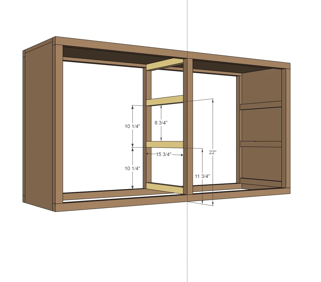 Rolling Rustic Wood Dresser, step 4
