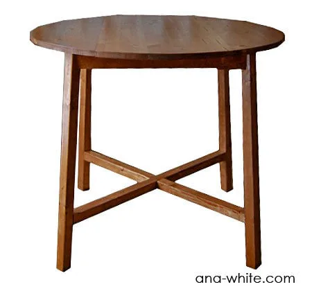 Round X Base Table