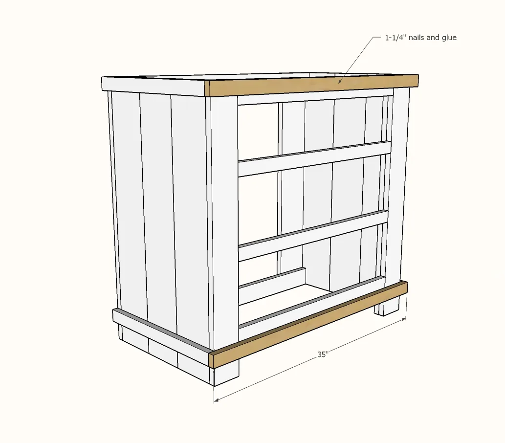 Rustic Bathroom Vanities, step 6