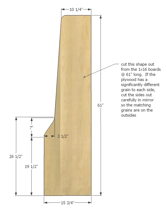 Rustic Hall Tree, step 2