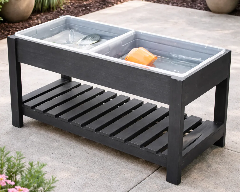 Sand and Water Play Table