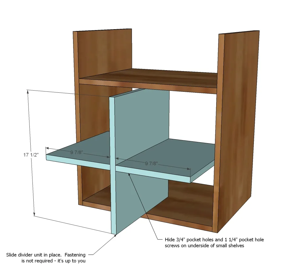 Schoolhouse Project Table Desk, step 2