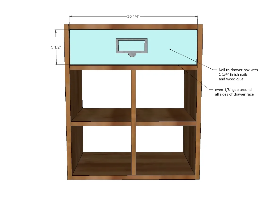 Schoolhouse Project Table Desk, step 5