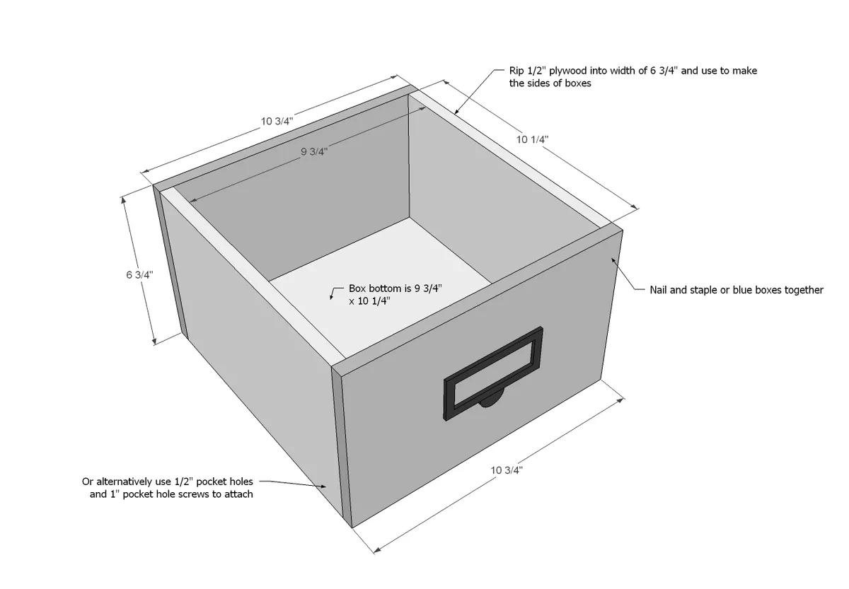 Schoolhouse Wall Hutch, step 8