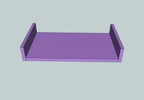Scrap Lap Desk, step 1