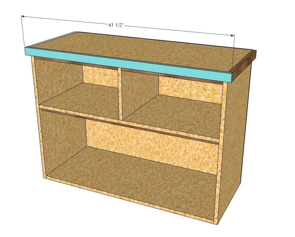 Secretary from the Modular Office Collection, step 7