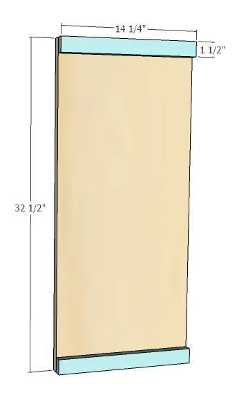 Shaker style dresser, step 5