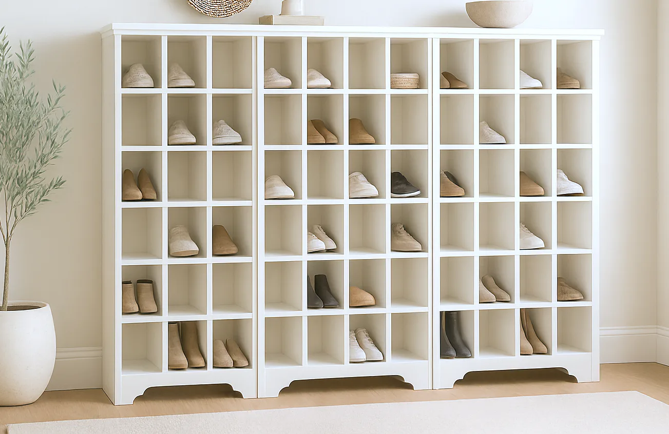 Shoe Shrine Shelves