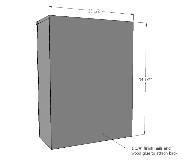 Side Base Cabinets (Rebecca Media Suite), step 5