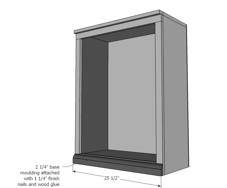 Side Base Cabinets (Rebecca Media Suite), step 6