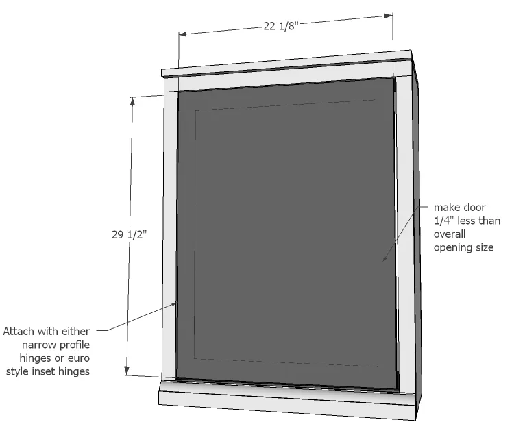 Side Base Cabinets (Rebecca Media Suite), step 7