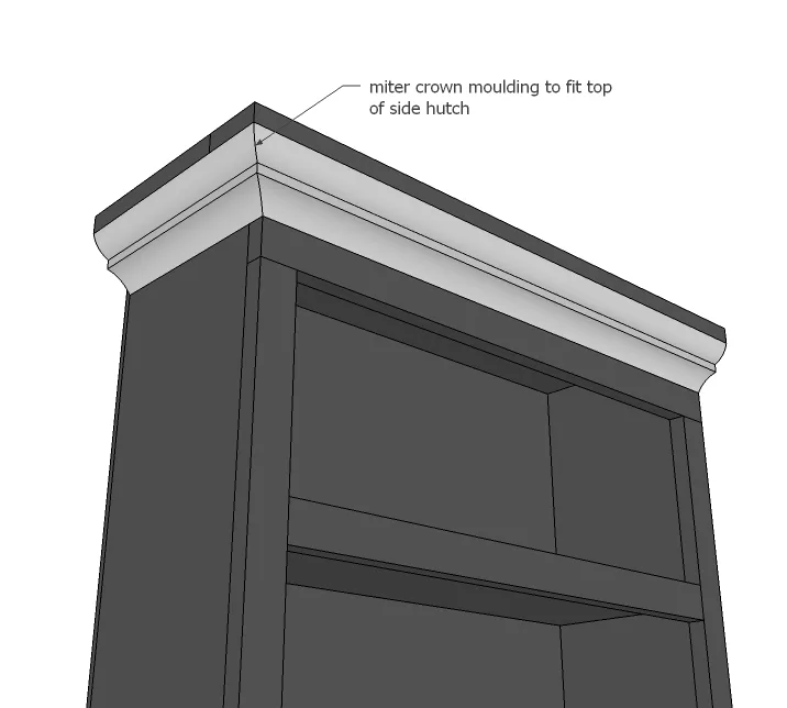 Side Hutch (Rebecca Media Suite), step 6