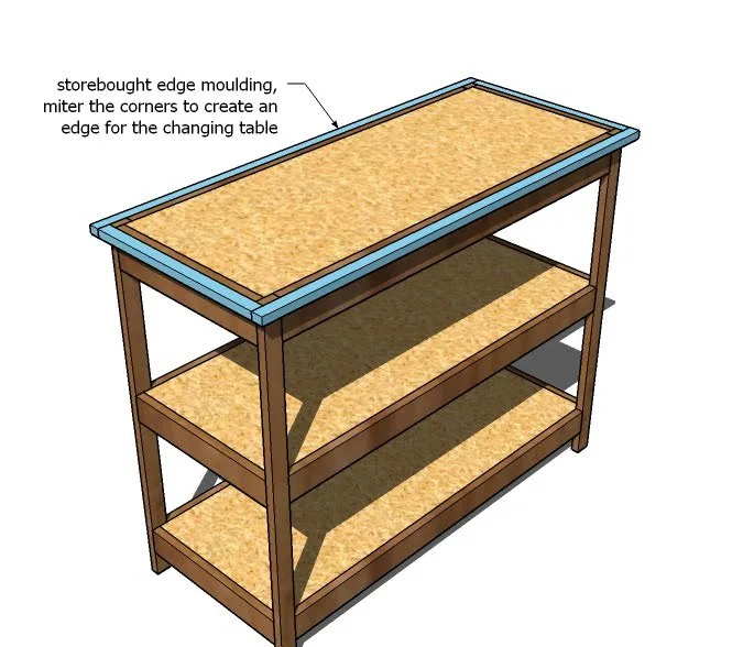 Simple Changing Table, step 4