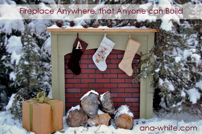 Simple Fireplace Mantle