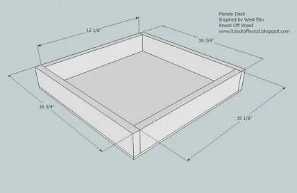 A Simple Modern Desk, step 9