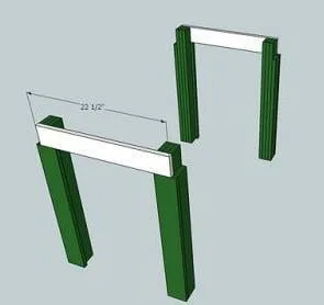 A Simple Modern Desk, step 4