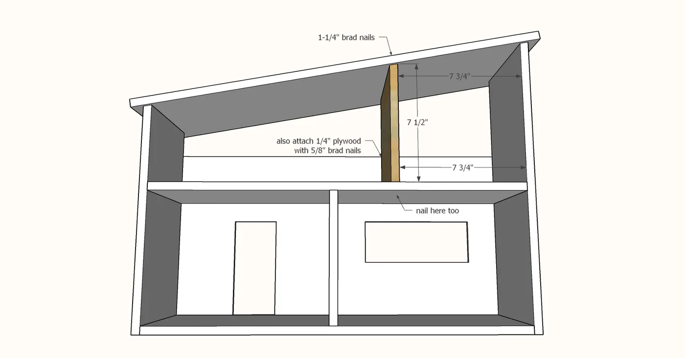 Simple Modern Doll House, step 6