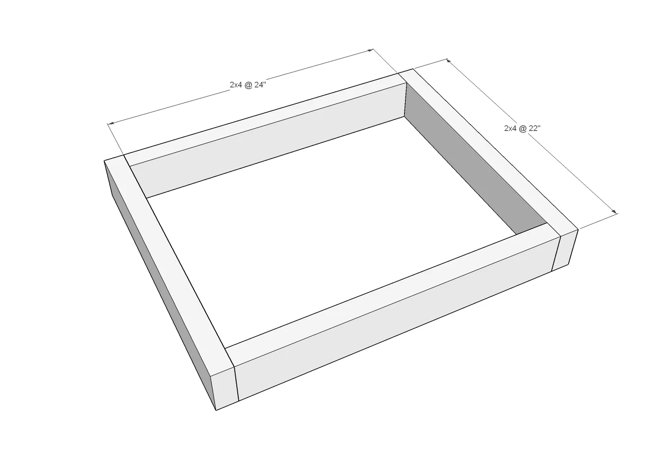Simple Modern Outdoor Sectional, step 1