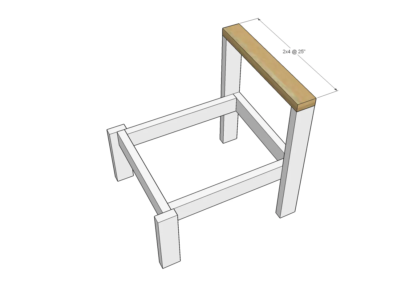 Simple Modern Outdoor Sectional, step 3