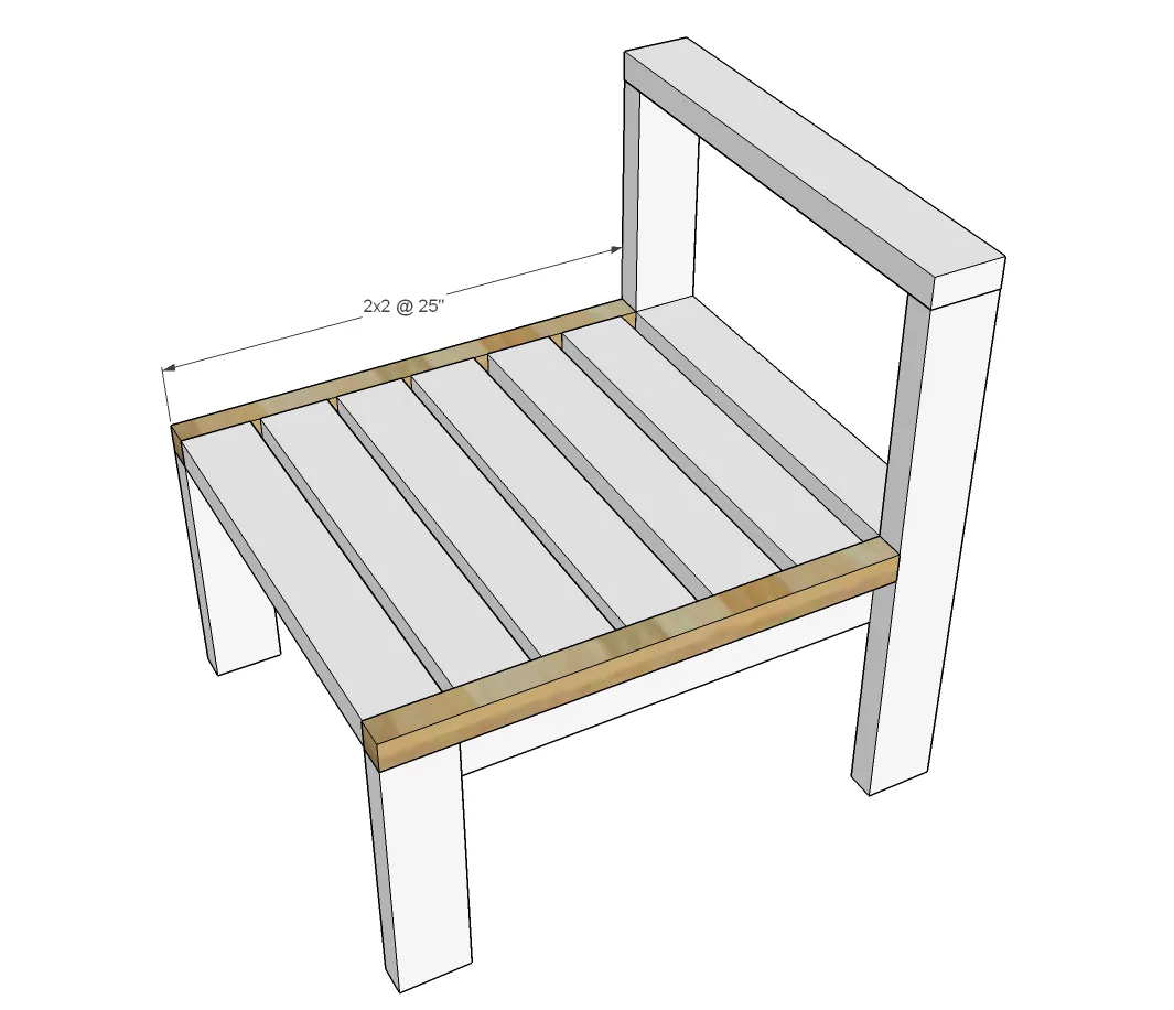 Simple Modern Outdoor Sectional, step 6